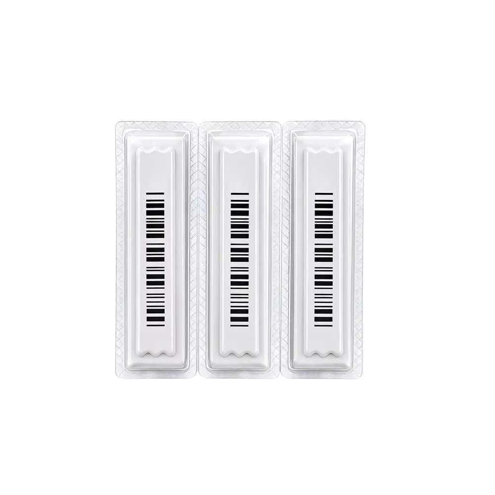 LiFangmei Technology AM Soft Label: 45×11mm, за еднократна употреба, погоден за заштита од кражба на средства за чистење и хигиена во супермаркетите